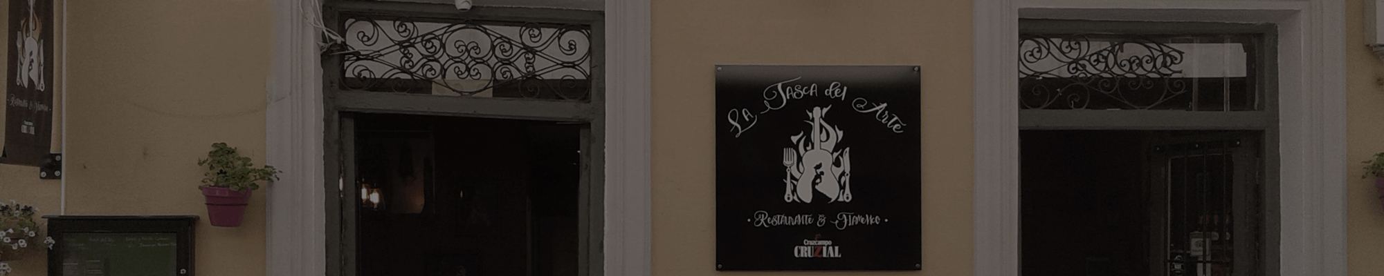 Fachada de La Tasca del Arte, en la calle Fray Luis de León