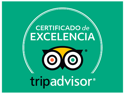 Certificado de excelencia de TripAdvisor